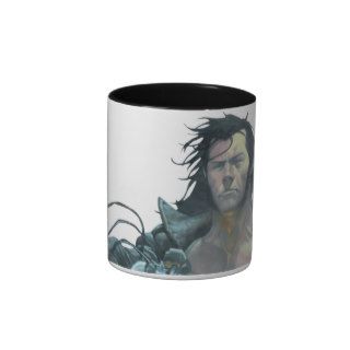 Wolverine On Motorcycle Mugs