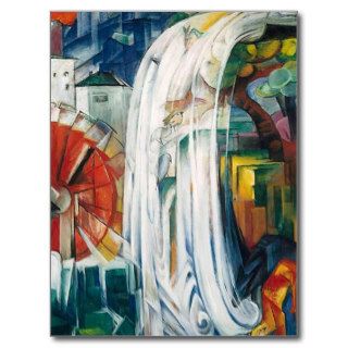 Franz Marc   The Bewitched Mill Post Card