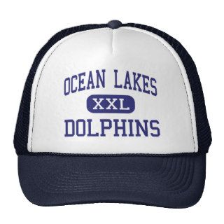 Ocean Lakes   Dolphins   High   Virginia Beach Mesh Hat