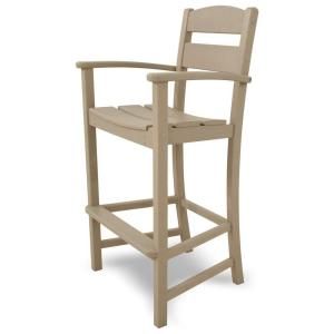 Ivy Terrace Classics Sand Patio Bar Arm Chair IVTD212SA