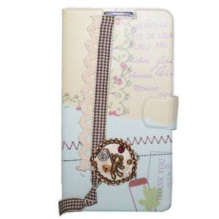 Moka Cute PU Leather Wallet Case Cover With Stand for Samsung Galaxy Note 3 III N9000 Electronics