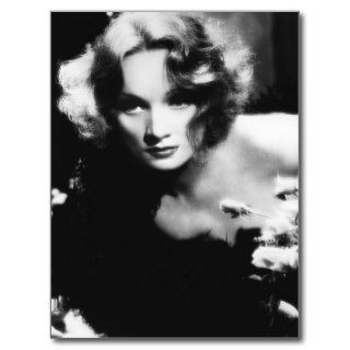 Marlene Dietrich   Vintage Hollywood Post Card