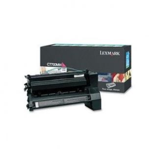 Lexmark C7700MH High Yield Toner, 10000 Page Yield, Magenta   by BND 734646256131 C7700MH