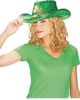 Adult St. Patricks Day Cowboy Hat Clothing
