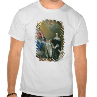 The Virgin Mary gives the Crown and Sceptre T shirts