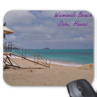 Hawaiian Beach Scenes Mousepad