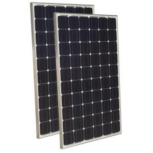 Grape Solar 250 Watt Monocrystalline Solar Panel (2 Pack) GS S 250 Fab5x2