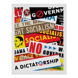 No Socialist Propaganda Posters