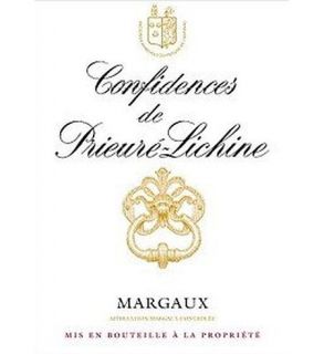 Confidences De Prieure Lichine Margaux 2008 750ML Wine