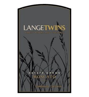 2011 LangeTwins Estate Clarksburg Moscato 750ml Wine