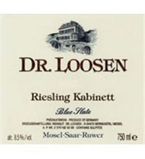 Dr. Loosen Blue Slate Riesling Kabinett 2010 Wine