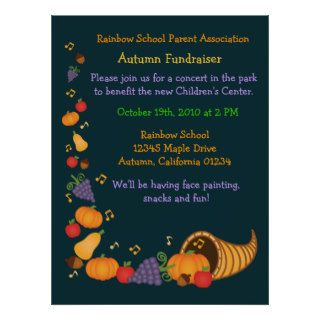 Autumn Fundraiser (Large Poster)
