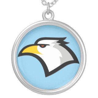 Baby Blue Eagle Custom Necklace