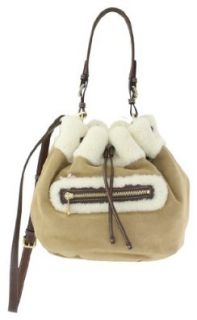 MICHAEL Michael Kors Benbrooke Large Drawstring Shoulder, Walnut, one size Shoulder Handbags Shoes