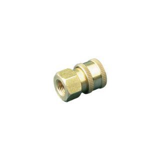NorthStar Brass Pressure Washer Quick Coupler   1/4in. Inlet Size, 5200 PSI,