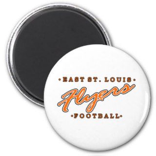 East St. Louis Flyers Football Magnets