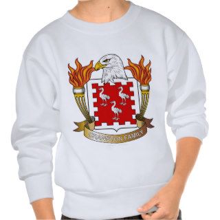 Cranston Family Crest Pullover Sweatshirt