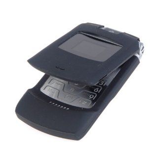 Wireless Technologies Silicon Skin for Motorola RAZR V3, V3c, V3i (Black) Cell Phones & Accessories