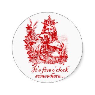 It's Five O'clock Somewhere Stickers
