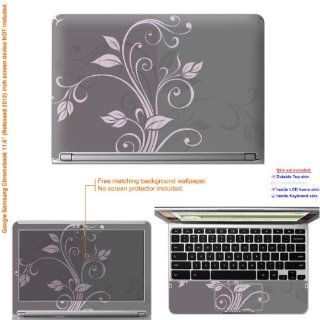 Decalrus   Matte Decal Skin Sticker for Google Samsung Chromebook with 11.6" screen (IMPORTANT read Compare your laptop to IDENTIFY image on this listing for correct model) case cover Mat_Chromebook11 434 Computers & Accessories