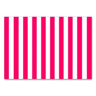 Hot Pink Stripes Business Card Templates