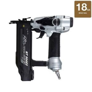Hitachi 2 in. x 18 Gauge Finish Brad Nailer with Safety Glasses, 1/4 in. NPT Male Plug, No Mar Tip and Carrying Case NT50AE2