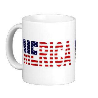 'MERICA US Flag Coffee Mug