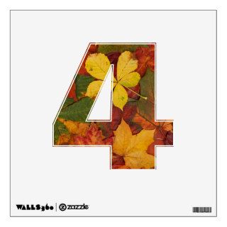 Dry Autumn Leaf Leaves Brown Yellow Red Green Room Graphics