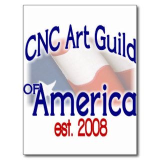 CNC Art Guild Stuff Postcard