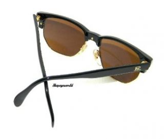 New+Box 330$ Vuarnet 438 Black Clubmaster Sunglasses Antireflective Mineral Lens Clothing