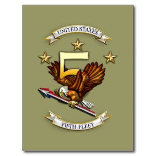 United States Fifth Fleet Post Cards