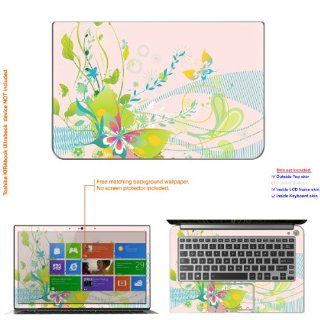 Decalrus   Matte Decal Skin Sticker for Toshiba matteKIRAbook 13 with 13.3" screen (IMPORTANT NOTE compare your laptop to "IDENTIFY" image on this listing for correct model) case cover matteKIRAbook 455 Electronics