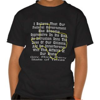 Federal Government Has Become Oppressive Texas Gov T shirt