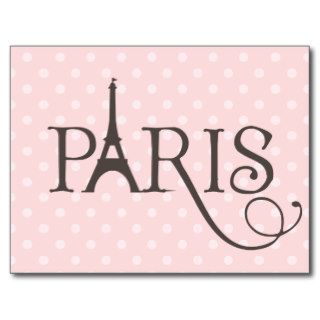 Fancy Paris Post Cards