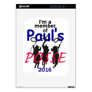 Rand Paul 2016 Decals For iPad 2