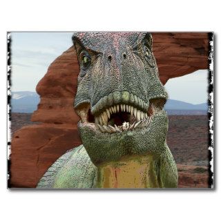 Tyrannosaurus Rex Dinosaur Postcard
