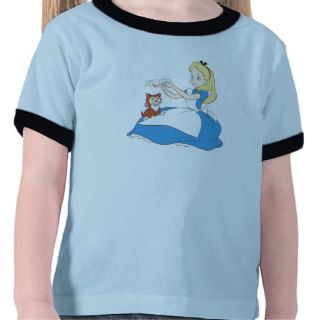 Alice in Wonderland's Alice and Dinah Disney T shirt