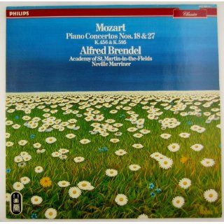 Mozart Piano Concertos K.456 & K.595 Alfred Brendel Neville Marriner Music