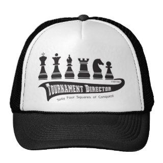 Tournament Director, Sport Chess Hats