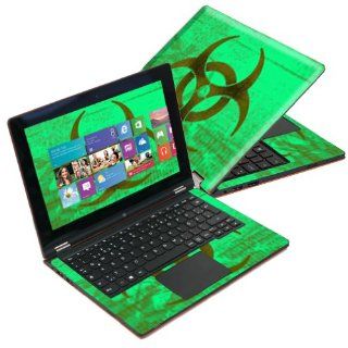 Protective Skin Decal Cover for Lenovo IdeaPad Yoga 11 Ultrabook 11.6" screen Sticker Skins Biohazard Computers & Accessories