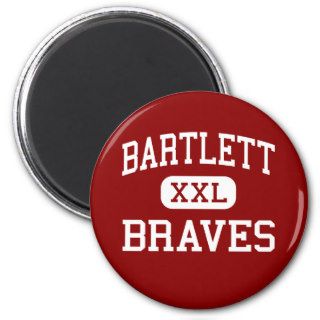 Bartlett   Braves   Middle   Savannah Georgia Fridge Magnet
