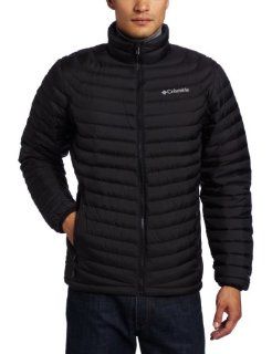 Columbia Men's Power Down Jacket, Black, Small Sports & Outdoors