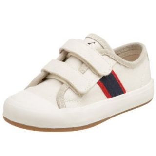 Polo Ralph Lauren Toddler/Little Kid Ralph Oxford II EZ 91498 Sneaker,Cream/Navy,7 M US Toddler Shoes