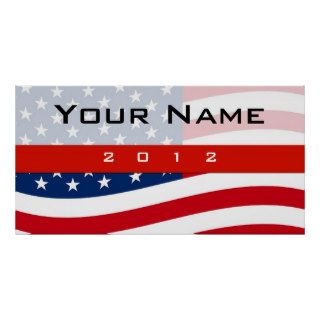 Create Your Own Patriotic Political Sign Poster