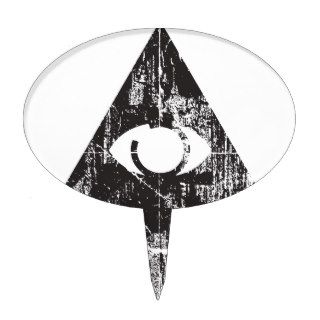 All Seeing Eye Cake Toppers