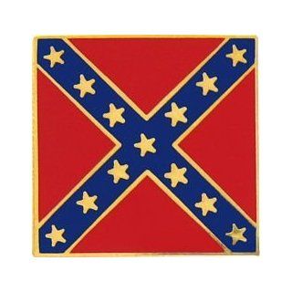 Confederate Battle Flag Lapel Pin or Hat Pin 