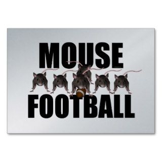 TEE Mouse Football Business Card Template