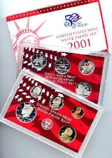 US Proof Set 2001 Silver Toys & Games