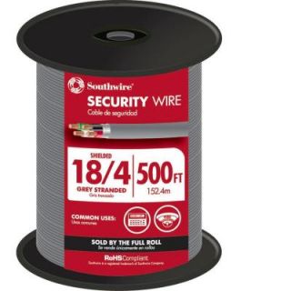 Southwire 500 ft. 18 4 CL3R Shielded Security Cable 57573044