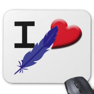 I Love Tickling [you name it] Mousepad